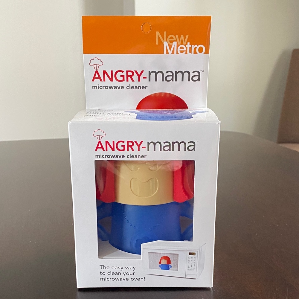 Angry Mama Microwave Cleaner